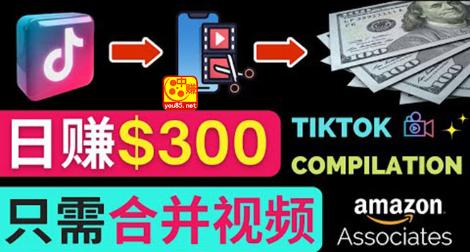 【副业项目3813期】搬运Tiktok短视频到Youtube赚钱，只需下载，合并视频，日赚300美元-千知鹤副业网